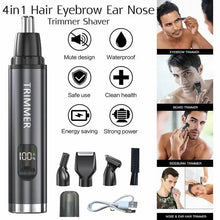Load image into Gallery viewer, Electric Beard Trimer Rechargeable Nose Ear Hair Trimmer For Men Grooming Kit Electric Eyebrow Beard Trimer Nose Ears Trimmer
