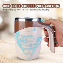 Load image into Gallery viewer, Automatic Stirring Magnetic Mug Rechargeable Model Stirring Coffee Cup Electric Stirring Cup Lazy Milkshake Rotating Cup
