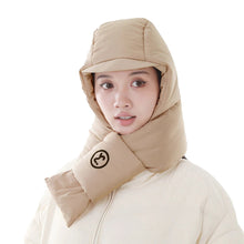 Load image into Gallery viewer, Winter Fleece Cap With Scarf Skiing Cycling Thermal Hat Outdoor Sports Windproof Warmth Neck Protect Motorcycle Helmet Unisex
