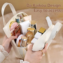 Load image into Gallery viewer, Portable Large Capacity Shell Cosmetic Bag Waterproof Makeup Storage Bag High Aesthetic Value Trendy Cosmetic Organizer Bag
