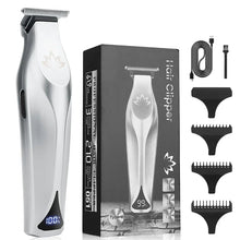 Load image into Gallery viewer, Hair Trimmers Men's Professional Carving Electric Hair Clipper 7500 RPM Oil Head Electric Pushing Hair Salon
