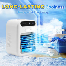 Load image into Gallery viewer, 3 In 1 Fan AIr Conditioner Household Small Air Cooler LED Night Light Portable Humidifier Air Adjustment Fan Office Home Fan New
