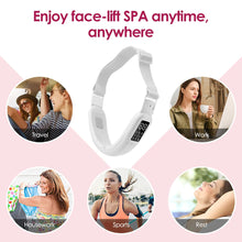Load image into Gallery viewer, EMS V-Line Facial Lifting Device Hot Compress Face Slimming Machine Microcurrent Double Chin V Face Shaped Cheek Belt Machine
