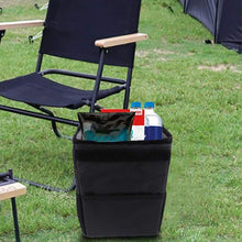 Load image into Gallery viewer, Car Trash Can With Lid Car Trash Bag Hanging With Storage Pockets Collapsible And Portable Car Garbage Bin
