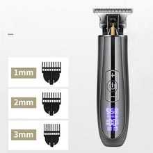 Load image into Gallery viewer, Portable Electric Hair Clipper For Men USB Rechargeable Trimmer LCD Display Barber Ceramic Blade Cutter Razor Shaver Machine
