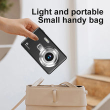 Load image into Gallery viewer, 4K HD 1080P Portable Vlogging Camera Digital Camera 96MP Autofocus Vlogging Camera 2.4 Inch IPS Screen for Kid Adult Photography
