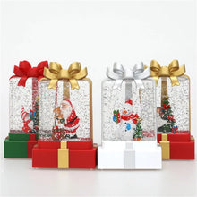 Load image into Gallery viewer, Creative Christmas Gift Box Water Injections Night Lighting Crafts
