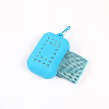 Load image into Gallery viewer, Small Silicond Ice Towel Cold Sports Cooling Ice Cold Towel Cycling Equipment Travel Yoga Bicycle Accessories Cycling Equipment

