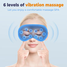 Load image into Gallery viewer, Electric 3D Eye Mask Hot Compress Massage Smart Timing Eye Massager Sleep Aids Shading Blindfold Relieve Fatigue
