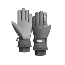 Load image into Gallery viewer, Skiing Gloves Unisex Winter Fleece Thermal Windproof Non-slip Waterproof Snowboarding Bike Cycling Sport Skin-friendly Mittens
