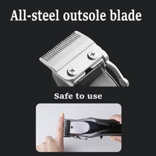 Load image into Gallery viewer, Professional Cordless Hair Clipper Rechargeable Men Hair Trimmer Adjustable Cutting Lever Barber Shop LCD Display
