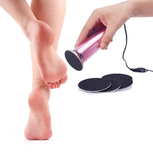 Load image into Gallery viewer, Electric Pedicure Foot Care Tool Files Pedicure Callus Remover USB Cable Sawing File For Feet Dead Skin Callus Peel Remover
