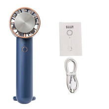 Load image into Gallery viewer, Handheld Ice-Coated Semiconductor Cooling Fan Fan Camping Fan Easy Carrying White
