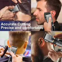 Load image into Gallery viewer, Professional Hair Trimmer Beard Trimmer Precision Trimmer Long Hair Trimmer IPX6 Waterproof Adjustable
