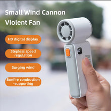 Load image into Gallery viewer, Mini Handheld Violent Fan Usb Charging Outdoor Battery Portable High Speed Small Fan

