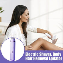 Load image into Gallery viewer, Electric Shaver For Women Legs Wateerproof Woman Electric Shaver Women Bikini Trimmer Portable Electric Body Hair Trimmer Women
