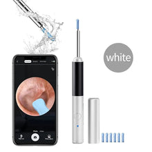 Load image into Gallery viewer, Wireless Otoscope 3.5mm Ultra-Thin WiFi Ear Scope Camera with Earwax Removal Tool Ear Cleaner with Gyroscope For IOS Android

