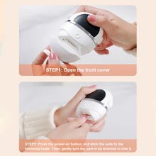 Load image into Gallery viewer, Electric Nail Clipper Safe Automatic Fingernail Clipper Portable Nail Trimmer for Kids Adults Elderly
