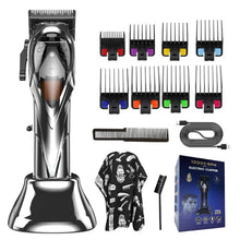 Load image into Gallery viewer, Professional Hair Clipper Rechargeable Hair Trimmer For Men Shaver Beard Trimmer Men Hair Cutting Machine Beard Barber Hair Cut
