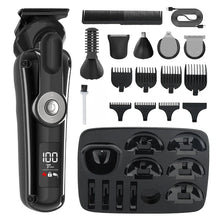 Load image into Gallery viewer, 6 in 1 Men's Multifunctional Professional Electric Hair Clipper Nose Trimmer Electric Shaver Set Hair Cutting Machine
