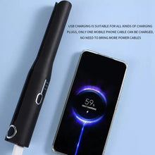Load image into Gallery viewer, Flat Iron Mini 2 IN 1 Roller USB 2600mAh Cordless Hair Straightener Wireless Portable Curler Roller Dry and Wet Use Styling Tool
