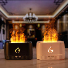 Load image into Gallery viewer, Flame Aromatherapy Machine Humidifier Home Office Hotel Essential Oil Diffuser Humidifier
