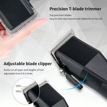 Load image into Gallery viewer, Combo Kit Men's Hair Trimmer For Beard Electric Beard Hair Clipper Rechargeable Hair Cutter Machine Haircut
