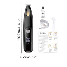 Load image into Gallery viewer, Convenient LED Dog Paw Trimmer LCD Display Fully Waterproof Cats Foot Shaver Widen Low Noise Electric Dog Hair Remover Pet Care
