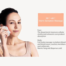 Load image into Gallery viewer, Electric Guasha Massager Body Scraping Cold Heating Vibration Face Neck Eye Massager Gua Sha Scraper EMS Face Lifting Machine
