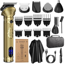Load image into Gallery viewer, All In 1 Professional Hair Trimmer For Men Beard Razor Electric Shaver Facial Body Groomer Clipper Cutter Machine Cutting Kits
