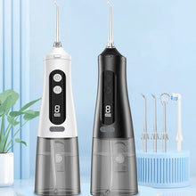 Load image into Gallery viewer, Intelligent Electric Oral Irrigator 9 Mode Smart LED Screen Portable Water Flosser Rechargeable 350ML Dental Water Jet for Teeth
