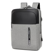 Load image into Gallery viewer, Backpack For Men Multifunctional Business Notebook Backpack USB Charging Waterproof Men's Backbag Casual Bag 15.6 Inches
