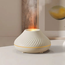 Load image into Gallery viewer, Flame Aromatherapy Humidifier Nordic Desktop Home Style Atmosphere Light High Fog Quiet Small Space and Saving
