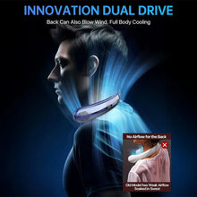 Load image into Gallery viewer, Wearable Neck Fan 5 Spd USB Charge Hands-Free Quiet Light Unisex Outdoor/Office 40% Off+FS 8h Batt Summer Fan
