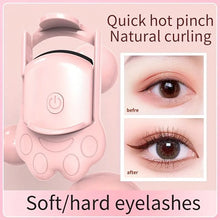 Load image into Gallery viewer, Electric Heated Eyelash Curler For Lasting Styling Portable Lash Lift Tool Intelligent Natural Curling With USB Rechargeable
