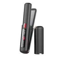 Load image into Gallery viewer, USB Rechargeable Cordless Hair Straightener And Curler 2 In 1, 4500Mah Battery, 10S Fast Heating
