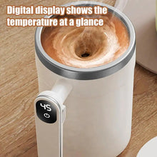 Load image into Gallery viewer, Automatic Stirring Coffee Mug Intelligent Digital Display Design Coffee Cup 400ml Portable Stirring Mug Electric Mug For Coffee
