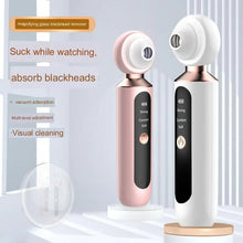 Load image into Gallery viewer, Visible Electric Blackhead Remover Vacuum Cleaner Black Head Machine HD Camera Facial Pore Cleaser Microdermabrasion Device Visible
