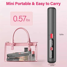 Load image into Gallery viewer, USB Rechargeable Cordless Hair Straightener And Curler 2 In 1, 4500Mah Battery, 10S Fast Heating
