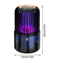 Load image into Gallery viewer, Electric Fly Trap Silent Electric Fly Catcher Gnat Traps USB Rechargeable Fly Zappers For Home Fly Trap Fly Control Device
