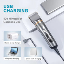 Load image into Gallery viewer, Professional Hair Clipper Haircuter Men's Barber Beard Trimmer Rechargeable Hair Cutting Machine Hair Trimmer For Men Shaver
