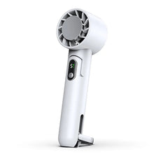 Load image into Gallery viewer, Refrigeration Handheld Fan Portable Power Bank Desktop Can Be Vertically Hung with Usb Folding Small Fan Digital Display
