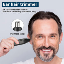 Load image into Gallery viewer, Electric Nose Hair Trimmer for Men Multi Functional Men's Beauty Set Detachable Head Eyebrow Nose Ear Trimmer
