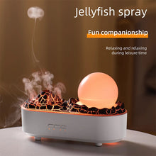 Load image into Gallery viewer, Lava Volcano Humidifier USB Aroma Diffuser with Flame Lamp Mini Desktop Electric Ultrasonic Aromatherapy Essential Oil Diffuser
