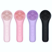 Load image into Gallery viewer, Electric Face Cleaner Sonic Silicond Facial Cleansing Brush Electric Ultrasonic Face Massager Mini Pore Deep Cleaning
