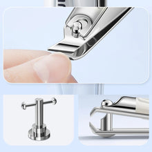 Load image into Gallery viewer, 5pcs/pack Nail Clipper Kit Stainless Steel Nail Nippers Earpick Ear Spoon Nano Nail File Portable Manicure Tool Accessories
