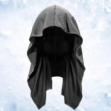 Load image into Gallery viewer, Cooling Hoodie Towel Sweat Absorption Extra Soft Sun Protection Quick Drying Sweat Towel Neck Wrap Sports Supplies
