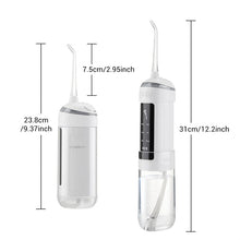 Load image into Gallery viewer, Portable Oral Irrigator Dental Water Thread For Teeth Cleaner Rechargeable Water Flosser 6 Cleaning Mode Mouth Washing Machine
