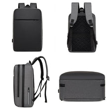 Load image into Gallery viewer, Business Backpack For Men Large-capacity Waterproof Bag USB Charging Rucksack For Male Laptop Bagpack 15.6' Portable Travel Bag
