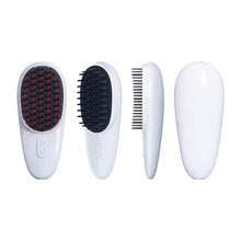 Load image into Gallery viewer, Anti Hair Electric Massage Comb Home Red&amp;Blue Light Hair Growth Fluid Guider Comb Microcurrent Vibration Scalp Repair Massager
